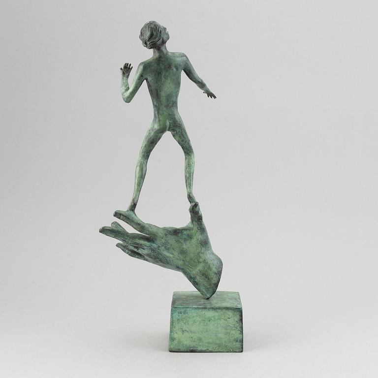 Carl Milles, efter. Skulptur. Brons. Höjd 49 cm.