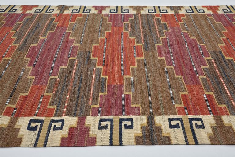 Märta Måås-Fjetterström, matta, "Bruna heden", rölakan, ca 238,5-241 x 168-172 cm, signerad AB MMF.