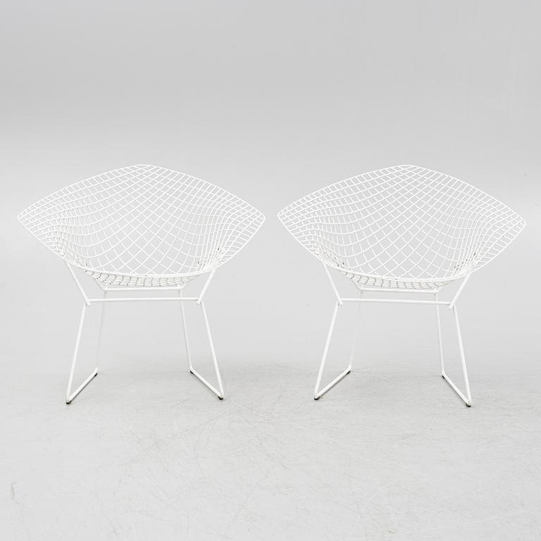 Harry Bertoia, "Diamond chair", 1 par, Knoll, 2000-tal.