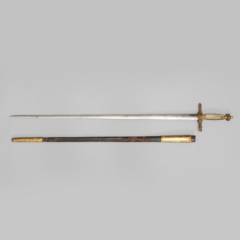 A early 20th century small sword.