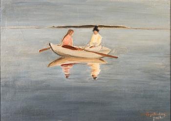 Hugo Simberg, "In the boat".