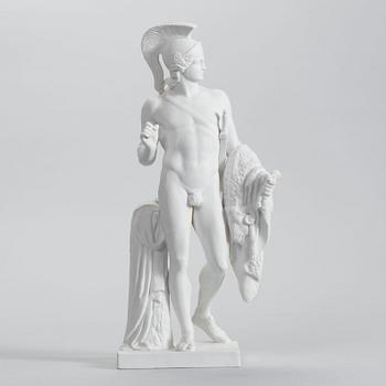 FIGURIN, parian,"Jason med det gyllene skinnet". Eneret, Royal Copenhagen.