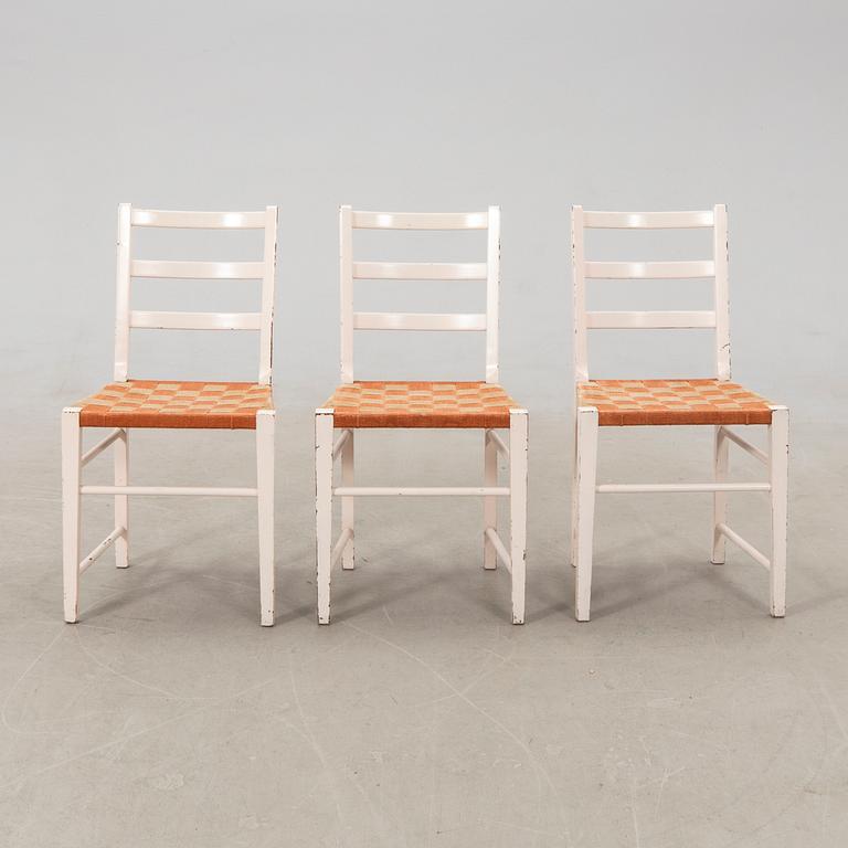 Chairs, 7 pieces, Gemla Diö, mid-20th century.