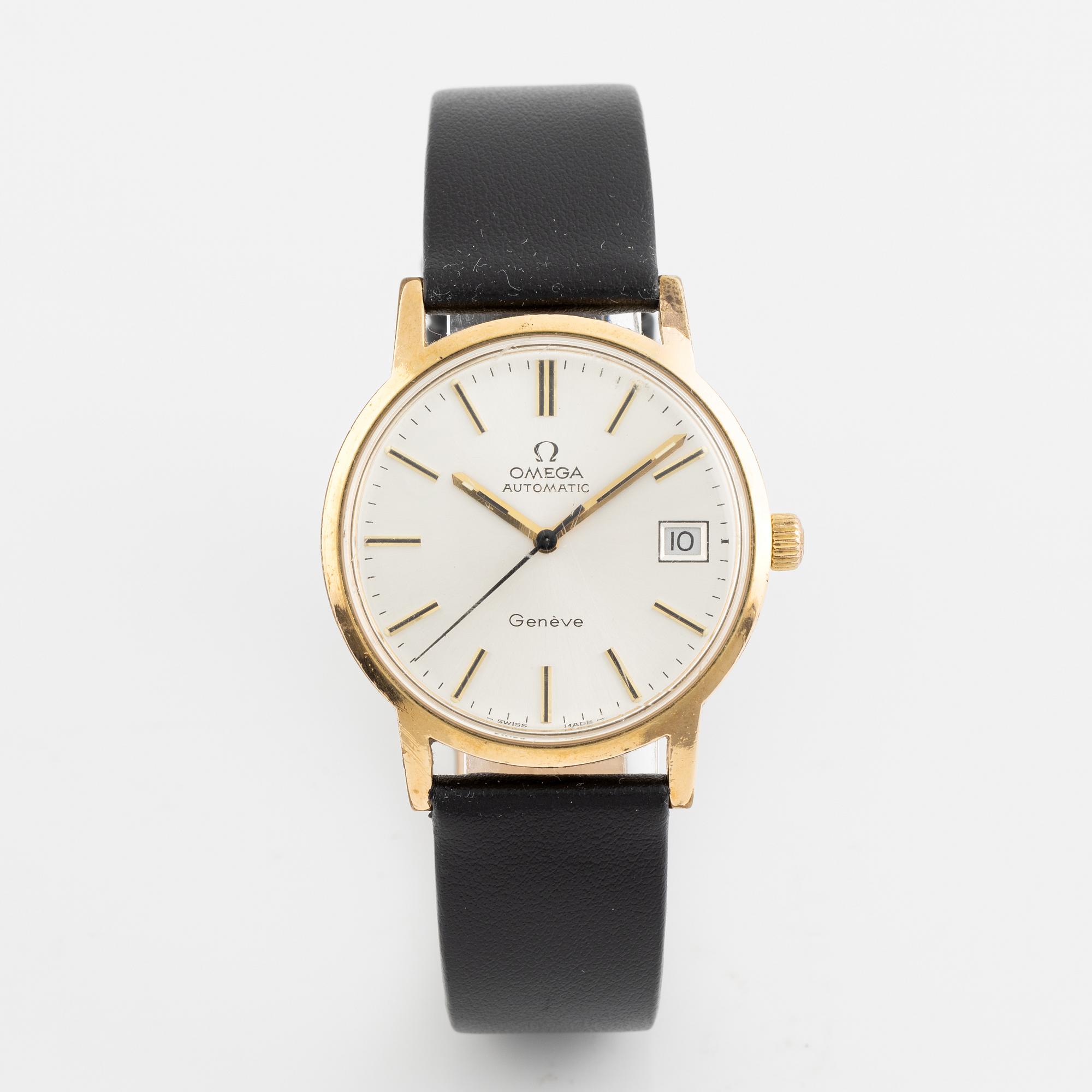 Omega, Genève, wristwatch, 35 mm.