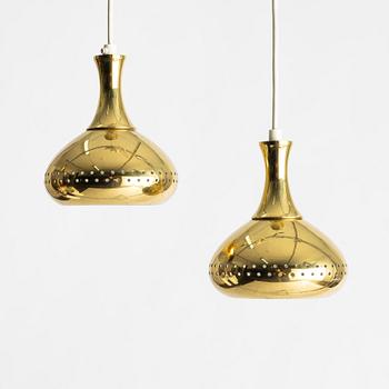Hans-Agne Jakobsson, a pair of pendant lamps, late 20th century.