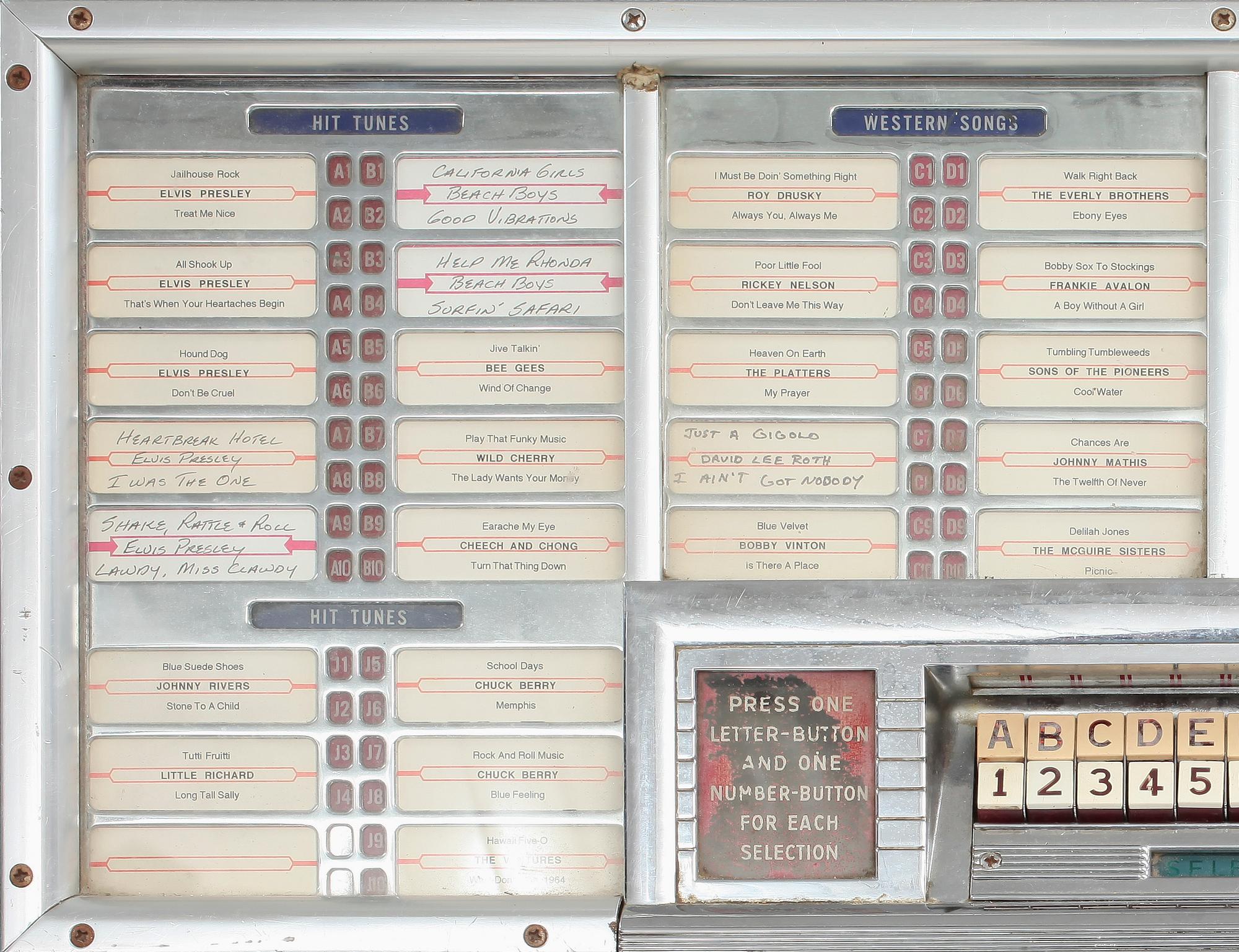 JUKEBOX, Seeburg, USA, 1950-tal.