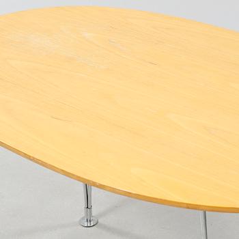 A Bruno Mathsson & Piet Hein 'Superellips' table, Mathsson International.