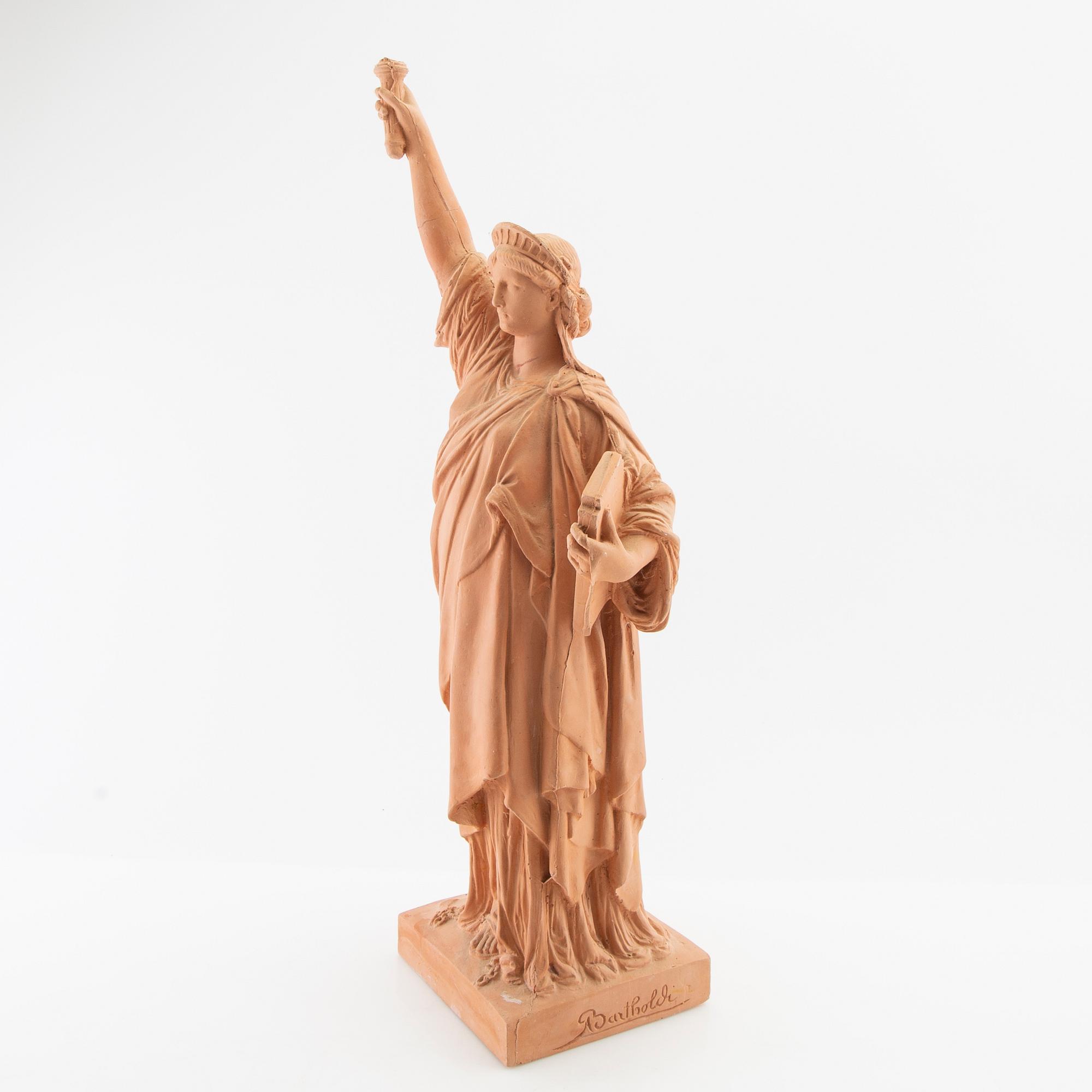Frederic-Auguste Bartholdi, efter skulptur, "Statue of Liberty",.