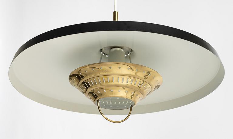 Boréns, a ceiling lamp model 3359, Borås, 1950s.