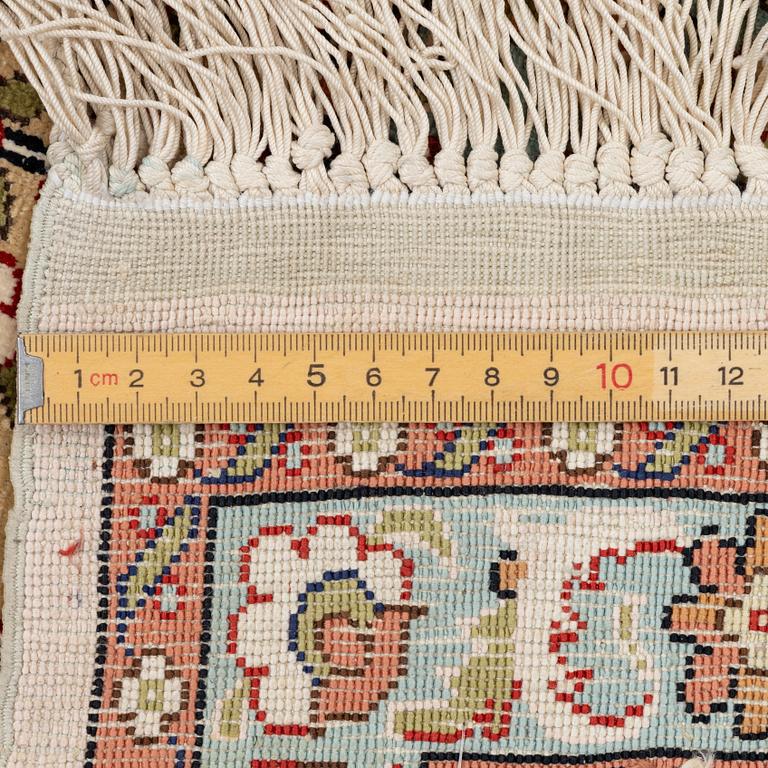 Matta Old silke Kayseri, Västra Anatolien. ca 297 x 196 cm.