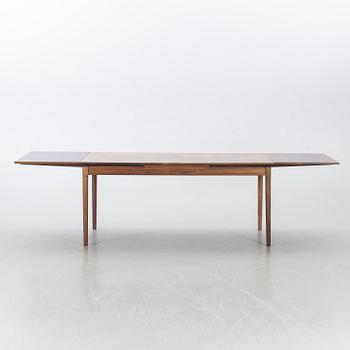 A Table from Slagelse Möbelvaerk A/S and 4 chairs, Niels Otto Møller, JL Møller. Denmark, 1960's.