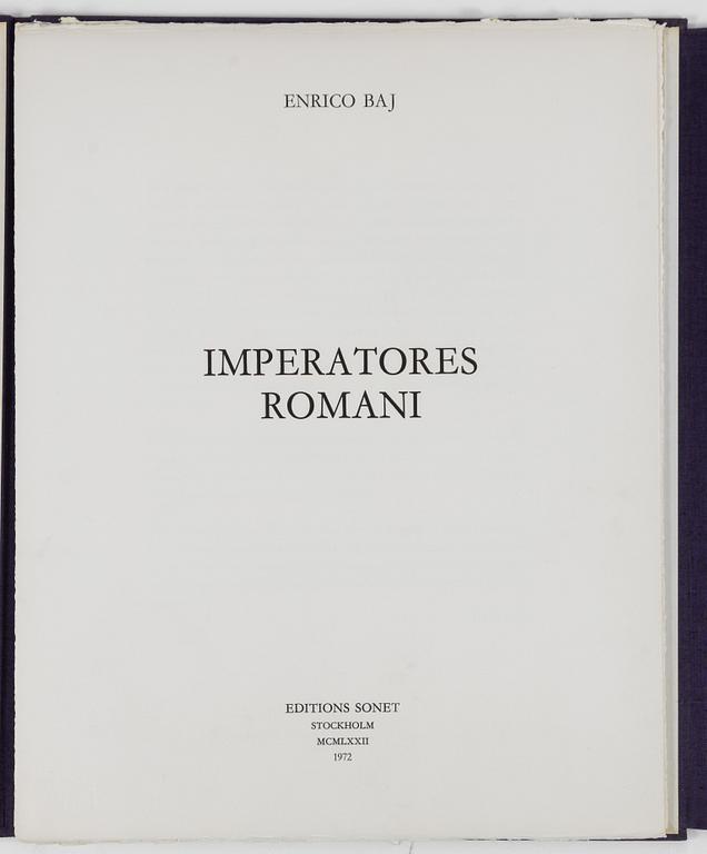 Enrico Baj, "Imperatores Romani".