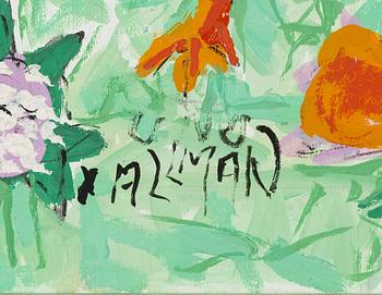 Uno Vallman, oil on canvas, signed.