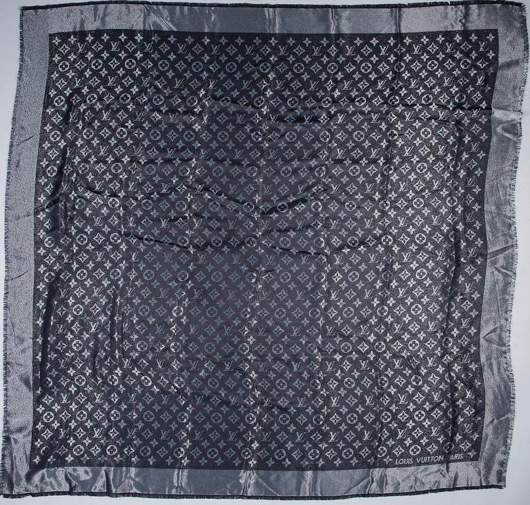 SCARF, "Monogram Shine", Louis Vuitton.