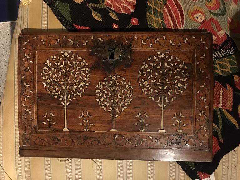 A cabinet, Indian for the Portugese market, 1600/1700's.