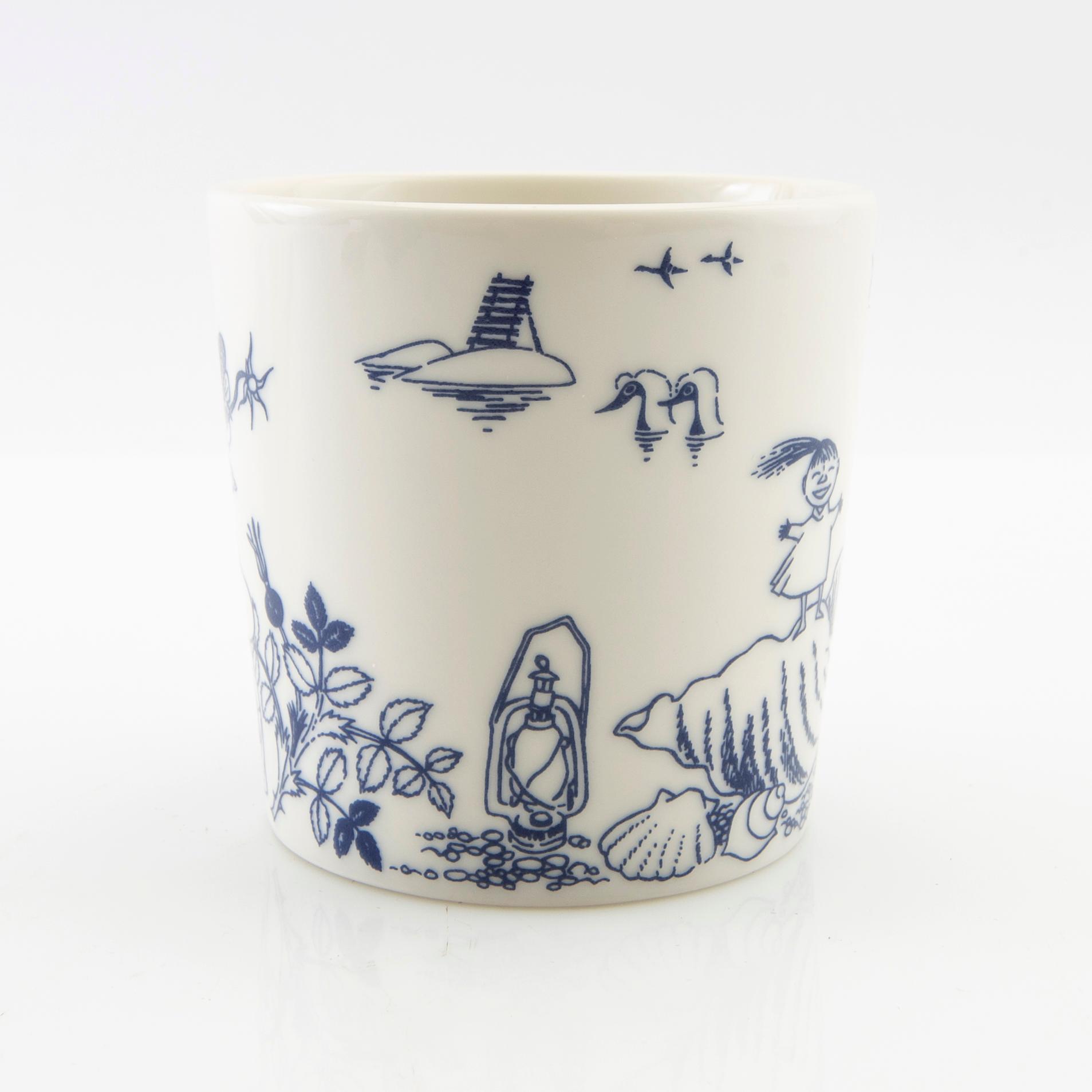 Muminmugg "Havsbris platina" Mumindagen 2023, Arabia.