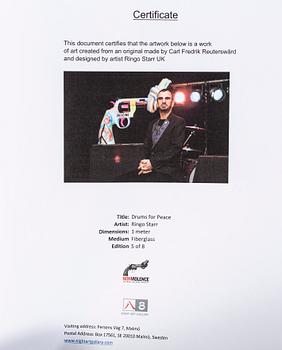 CARL FREDRIK REUTERSWÄRD Non-Violence Project Foundation sculpture numbered 5/8.