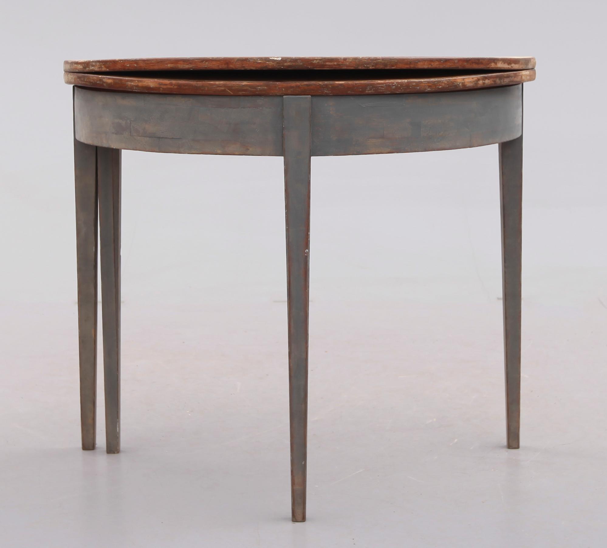 SPELBORD, 1800-talets mitt.