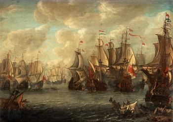 278. Pieter Cornelisz. van Soest Attributed to, The second Anglo-Dutch war, Attack on the Medway.