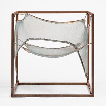 Sigurdur Gustafsson, a "Wind" easy chair/sculpture, ed. HC 4/5, Källemo, Värnamo, post 2003.