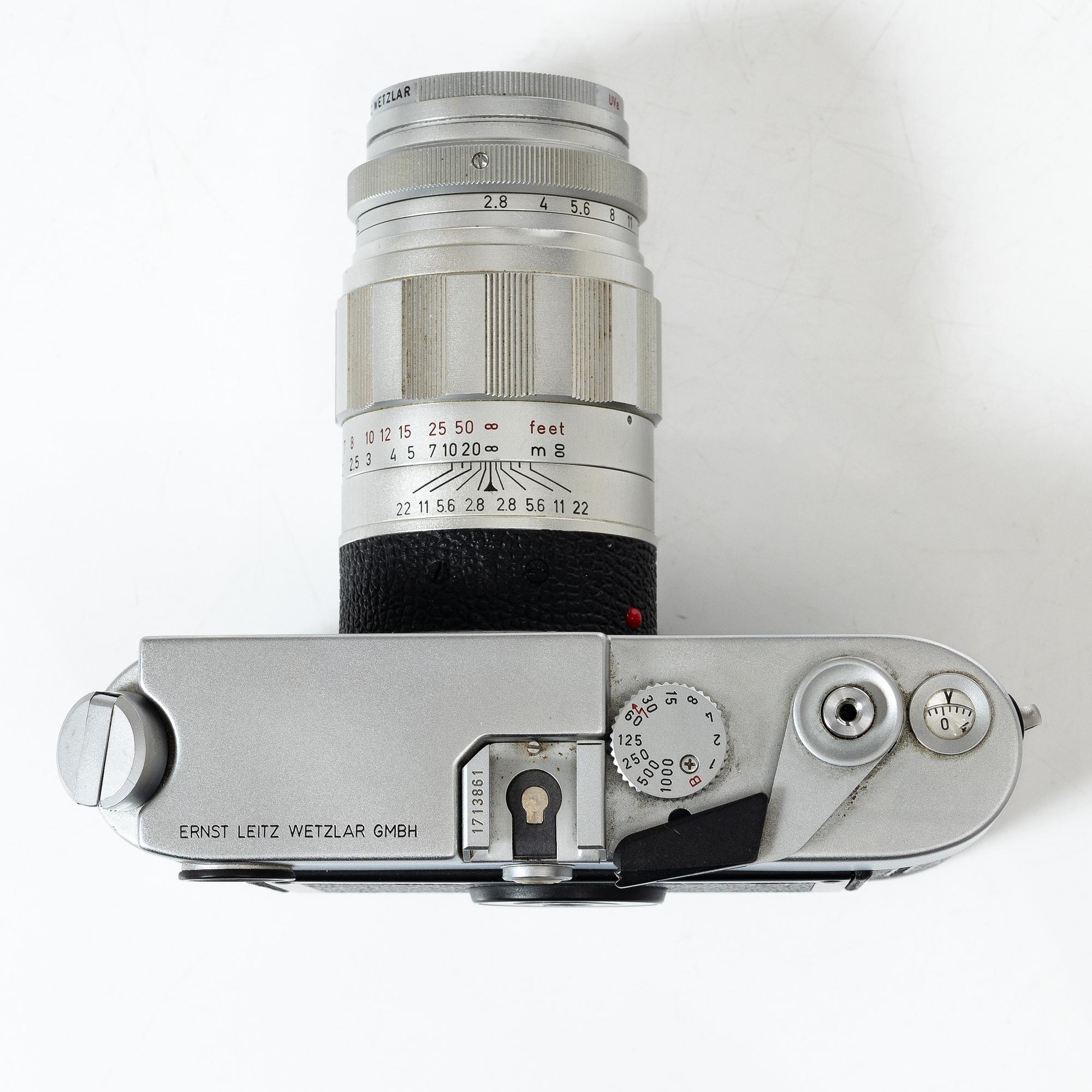 Leica M6 Black, no. 1713861, 1987.