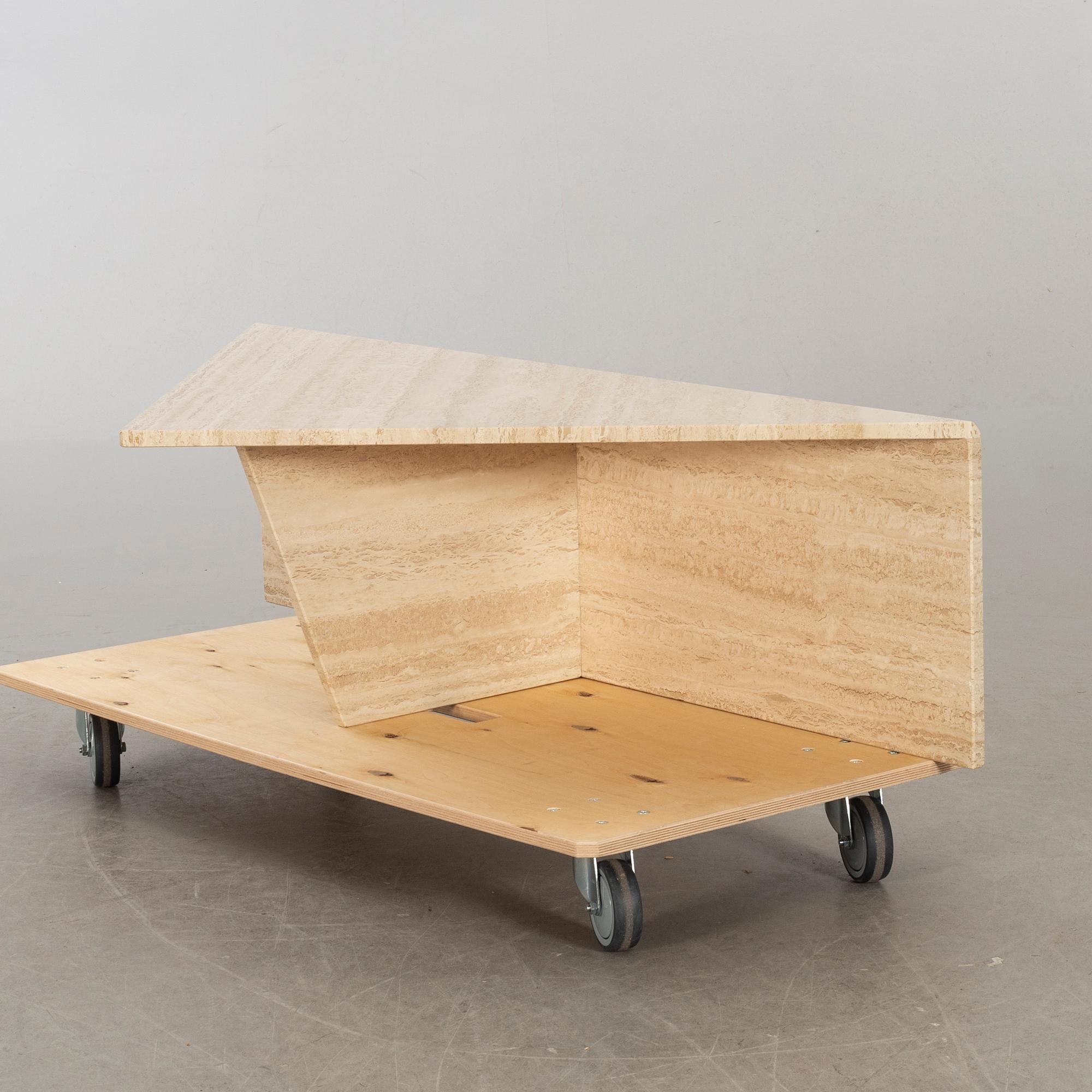 A later part of the 20th century coffee table.