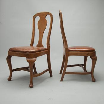 STOLAR, 8 st, rokokostil, 1900-talets första hälft.