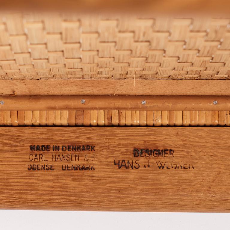 Hans J. Wegner, stolar, 10 st "CH31", Carl Hansen & Son, Danmark 1950-tal.