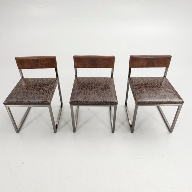 Rodolfo Dordoni, Chairs, 6 pcs, "Bag Light", Minotti, Italy, 1990s.
