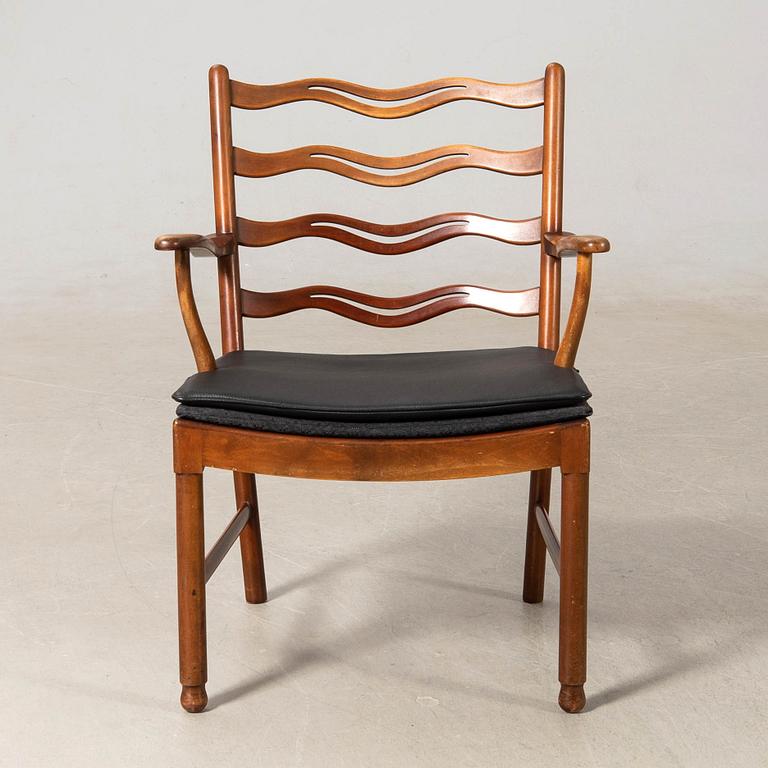 Ole Wanscher, chair, model 1755, Fritz Hansen, Denmark, 1946.