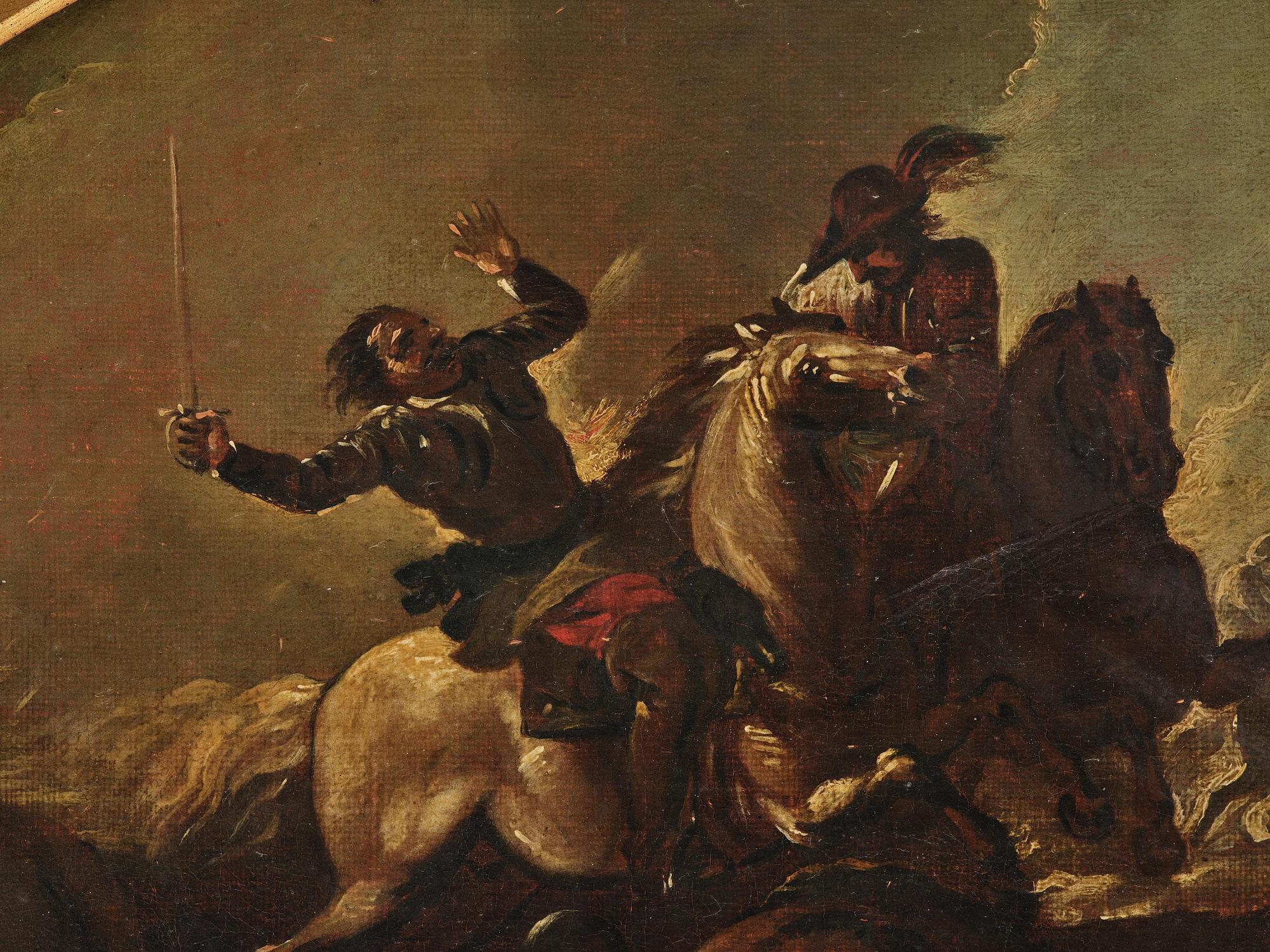 Francesco Graziani ("Ciccio"), hans krets, Ryttarbataljer, ett par.