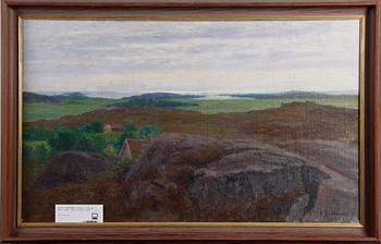 ERDTMAN, ELIAS, olja på duk, sign. Dat á tergo 1929.