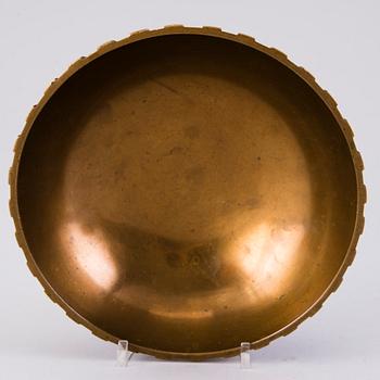 A bowl by Timos Bronce Denmark from the latter half of the 20th century.