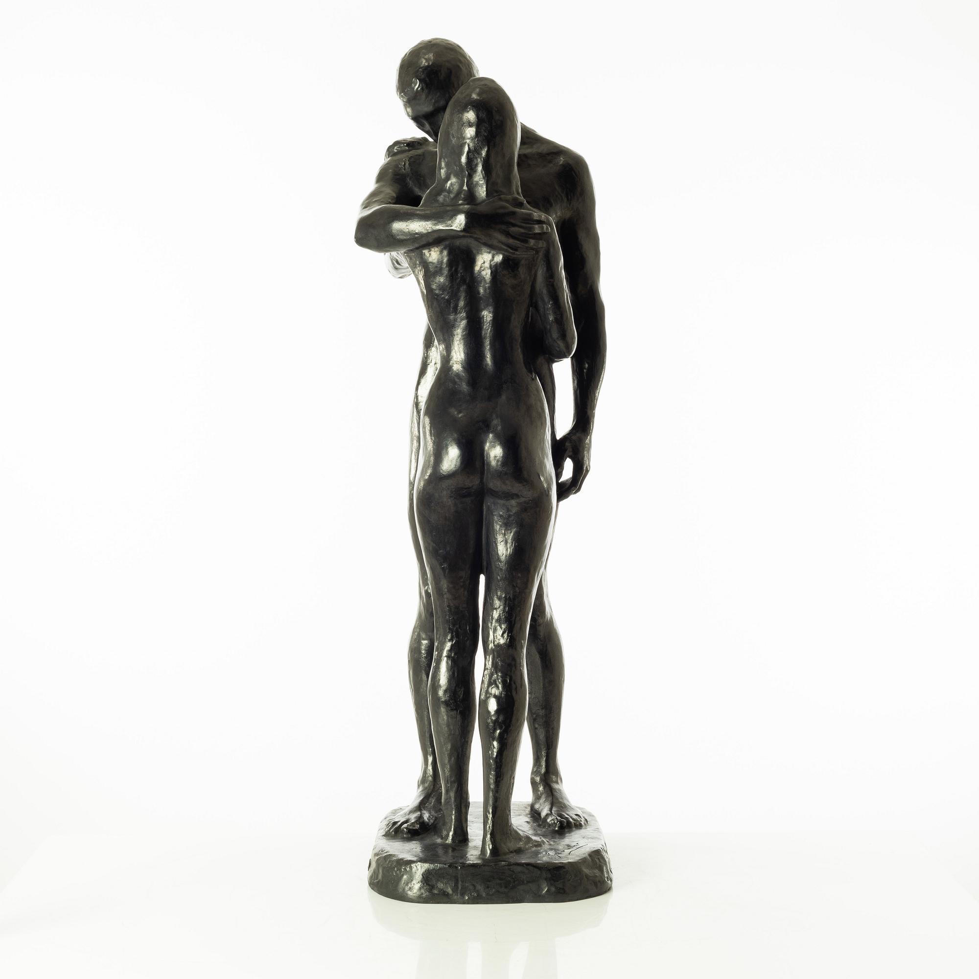 Gudmar Olovson, skulptur. Signerad. Numrerad. Gjutarstämpel. Brons, höjd 90 cm, längd 32 cm.