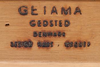 FÅTÖLJ, "GE 290", Hans J Wegner, Getama, Danmark, 1900-talets andra hälft. Säljes till förmån för "Läkare utan gränser".