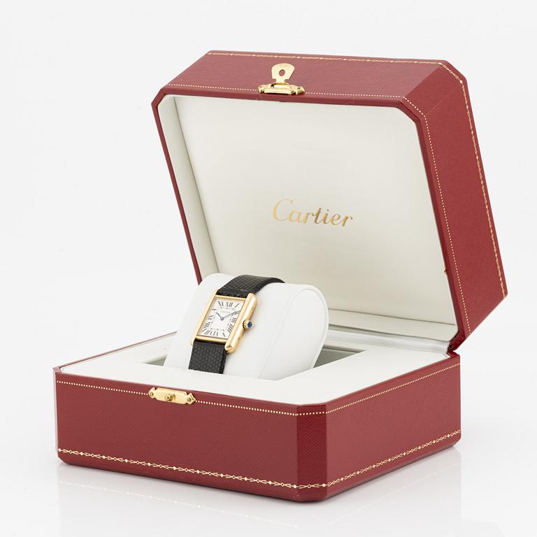 Cartier, Tank Solo, wristwatch, 24,5 x 24,5 (31) mm.