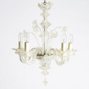 A Venetian type chandelier, mid-20th century.
