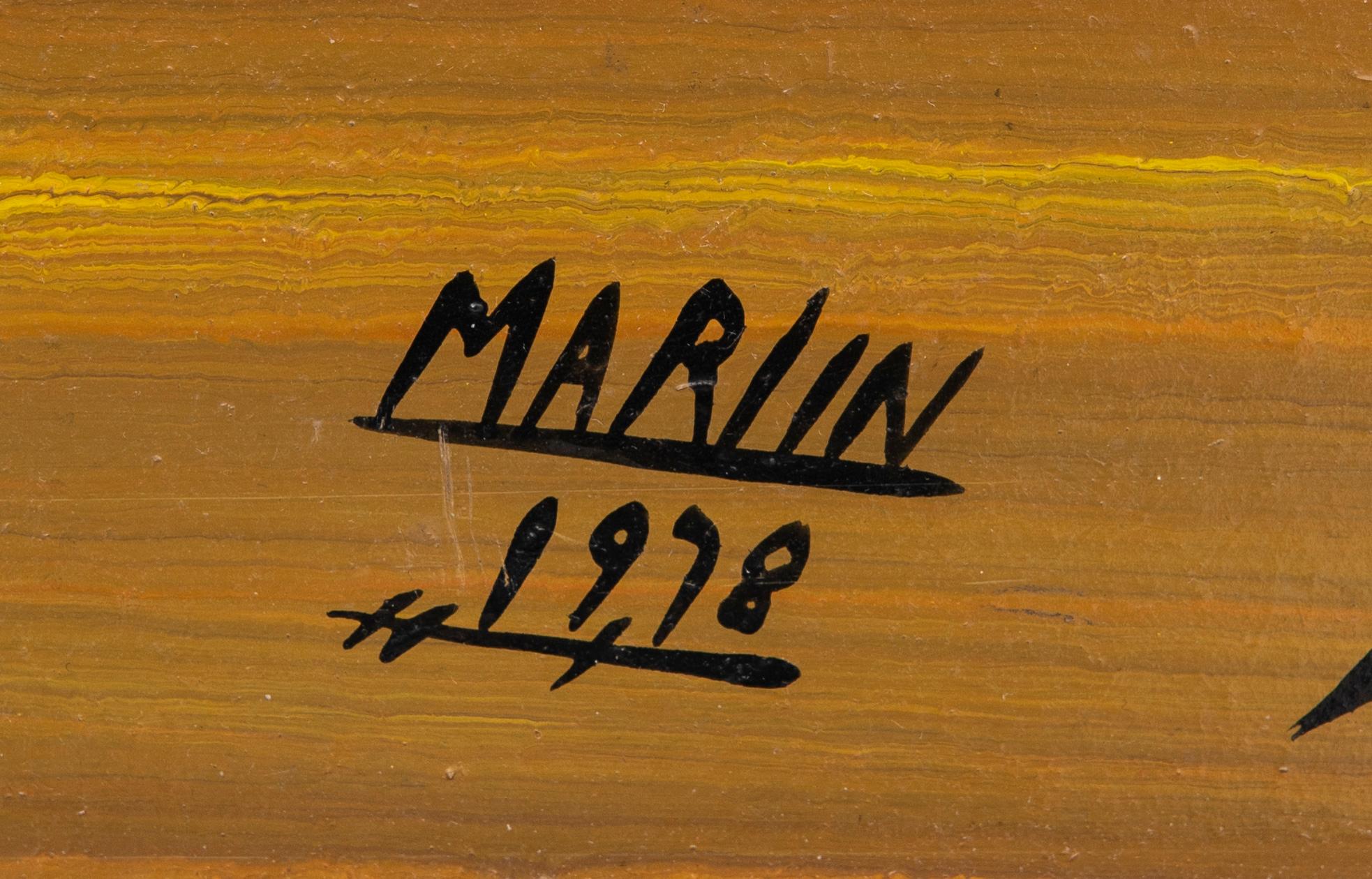 Mariin, s.k. Tinga-Tinga målning, 1978.