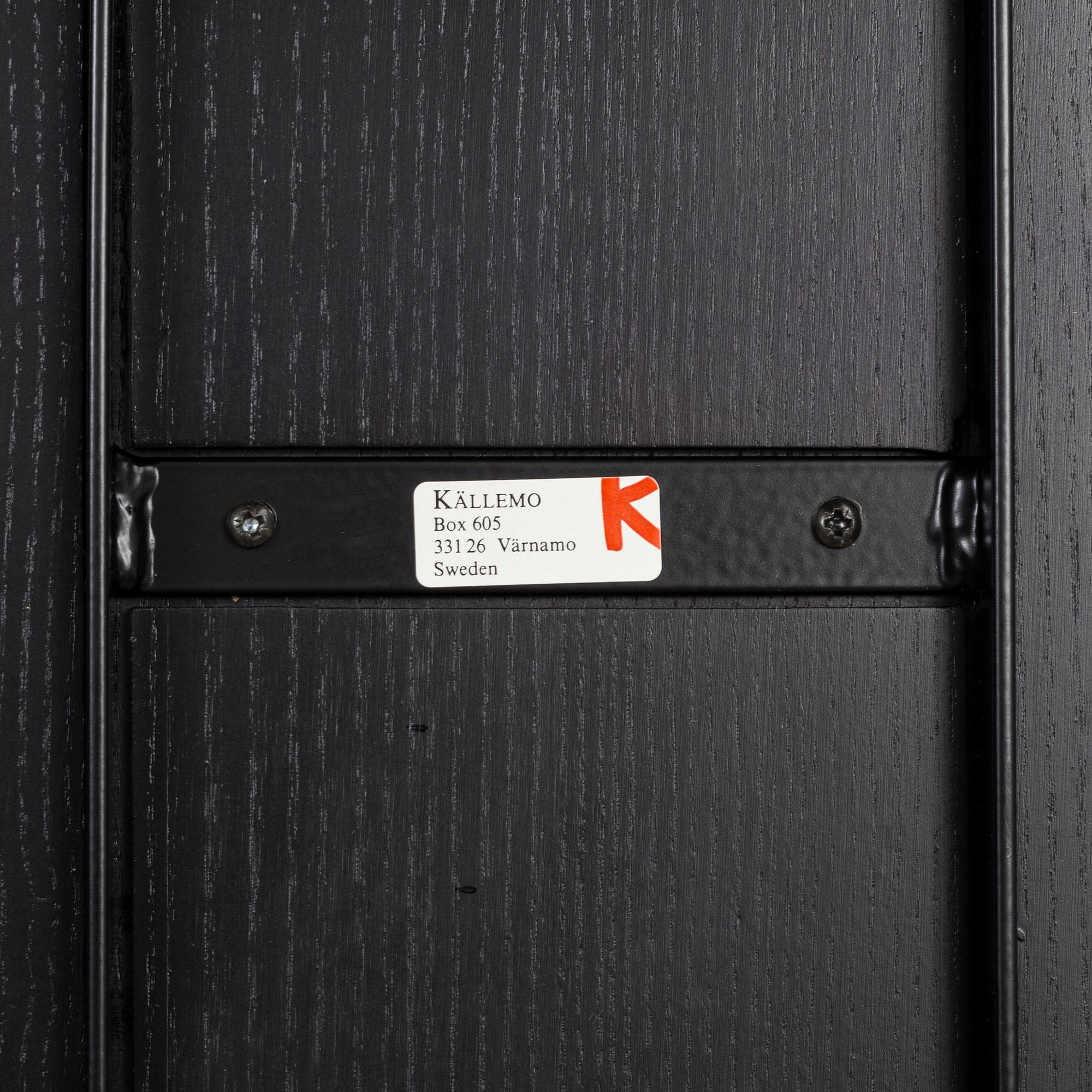 A 'Concrete' armchair by Jonas Bohlin for Källemo, designed 1980.