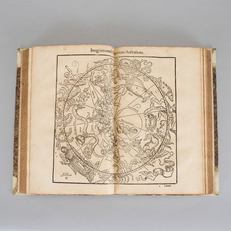 CLAUDIUS PTOLEMAEUS, Pelusiensis Alexandrini omnia quae extant opera, praeter Geographiam, Henrich Petri, Basel 1551.