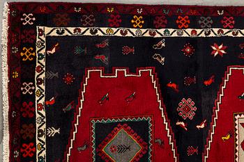 An old Klardasht carpet ca 311 x 214 cm.