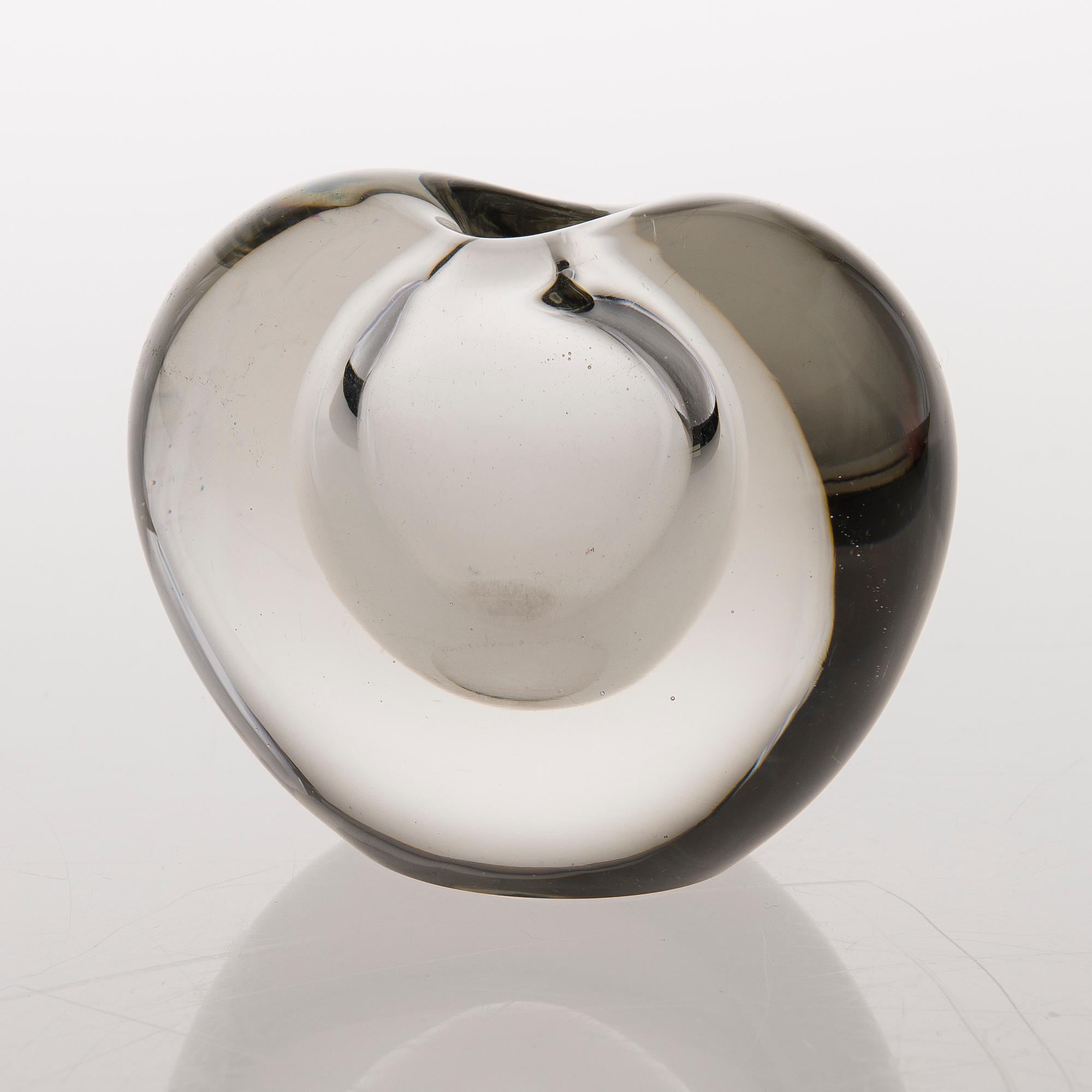 Sydän Glass Sculpture, signed Timo Sarpaneva - Iittala 58.