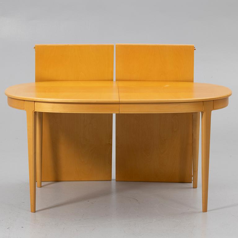 Carl Malmsten, Matgrupp, 7 delar, "Herrgården", Åfors Möbelfabrik. 1997.