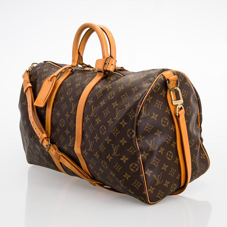 Louis Vuitton, "Keepall 50 Bandouliere", laukku.