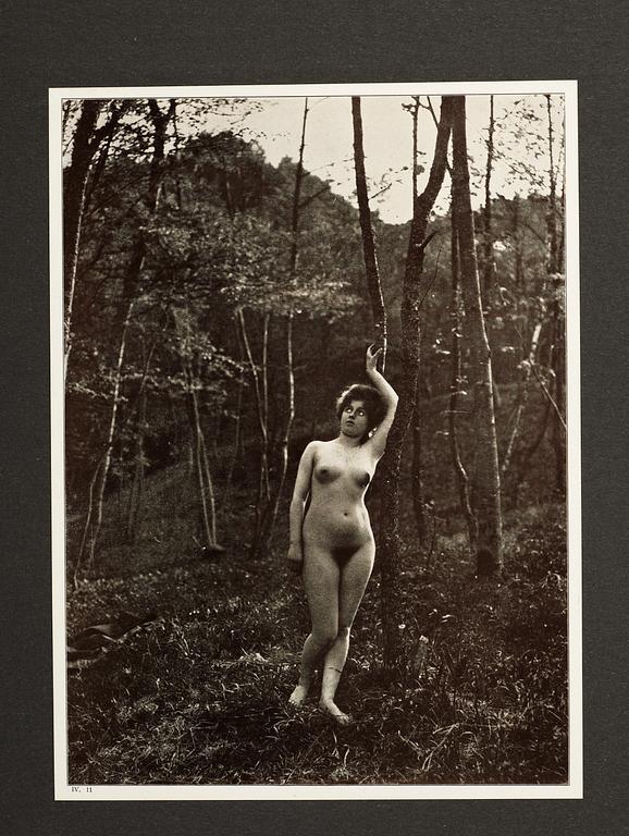 MAPP MED 19 st BILDER, "Eva im Paradies", Tyskland, 1910-tal.