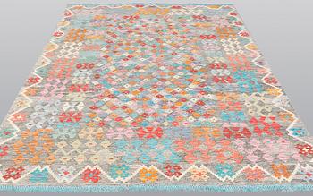 A carpet, Kilim, 292 x 210 cm.