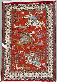 MATTA, old Ghom. Ca 114x78 cm.