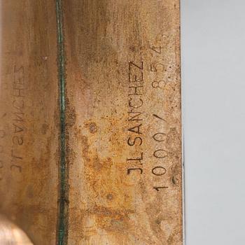 JOSÉ LUIS SANCHEZ, skulptur, brons, signerad och numrerad 854/1000.
