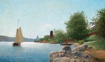 139. Christian Fredrik Swensson (Svensson), "Waldemarsudden, Professor Malmstens Villa".
