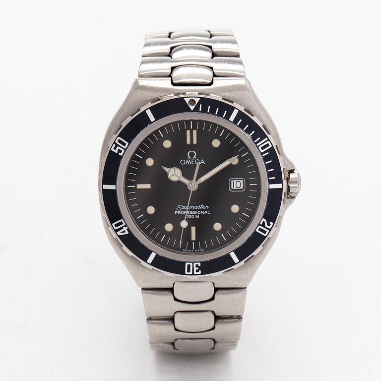 Omega, Seamaster Professional, 200 M, "Pre-Bond", rannekello, 38,5 mm.